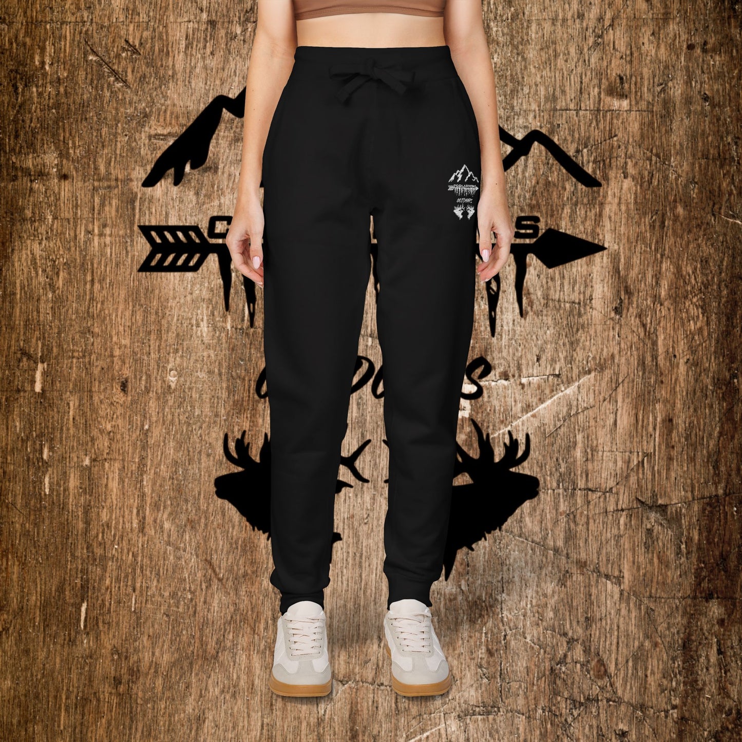 Cozy Fleece Sweatpants (Embroidered)