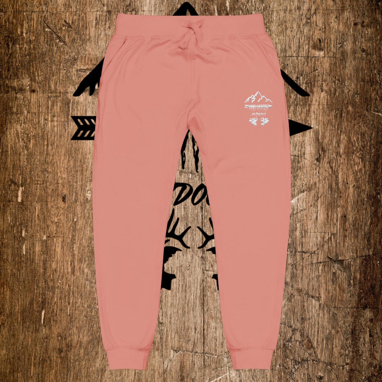 Cozy Fleece Sweatpants (Embroidered)