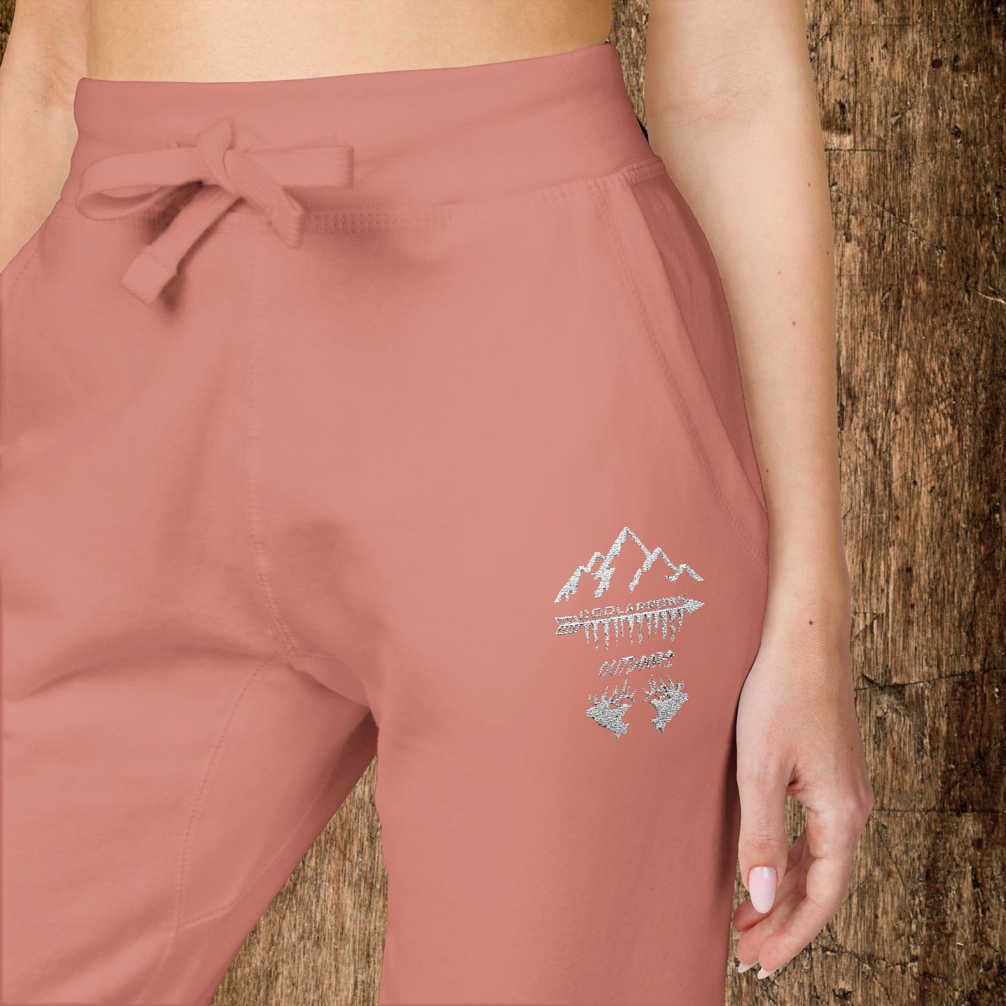 Cozy Fleece Sweatpants (Embroidered)
