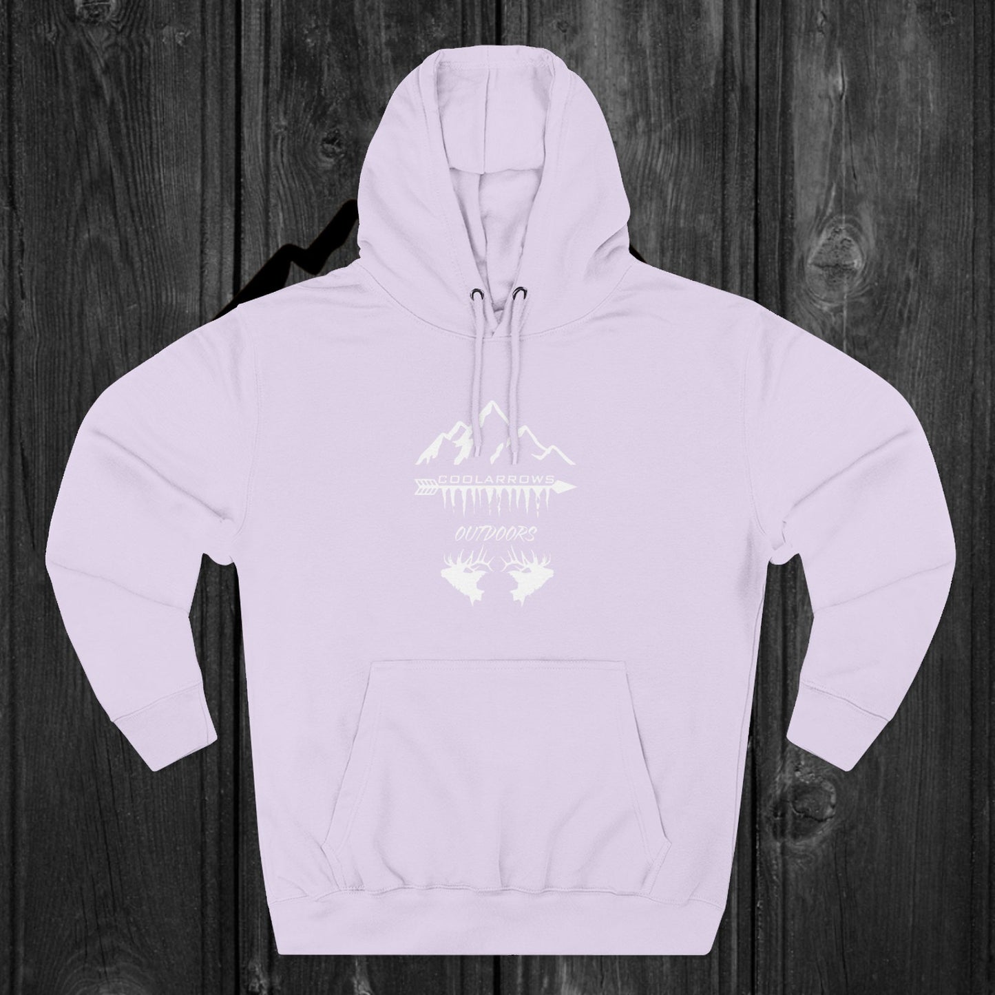 CoolArrows Three-Panel Fleece Hoodie