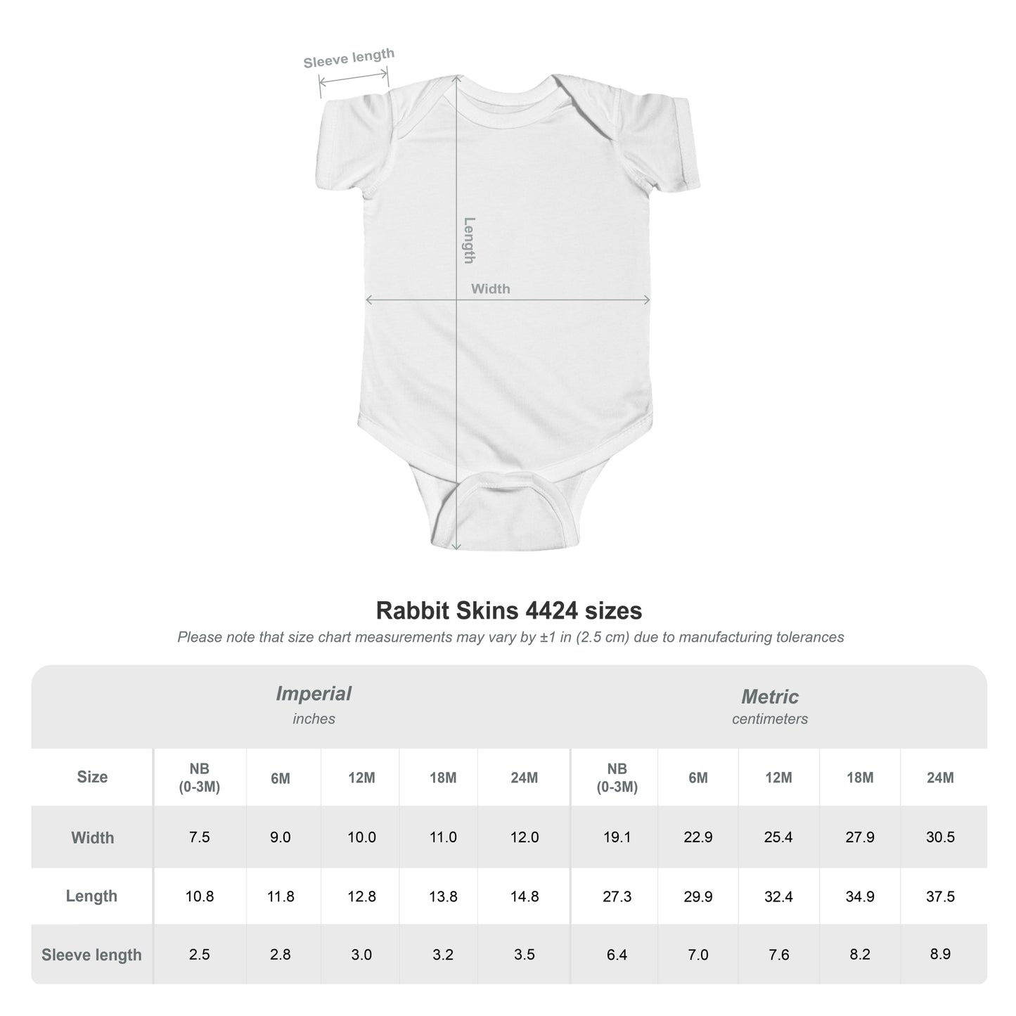 CoolArrows Infant Fine Jersey Bodysuit
