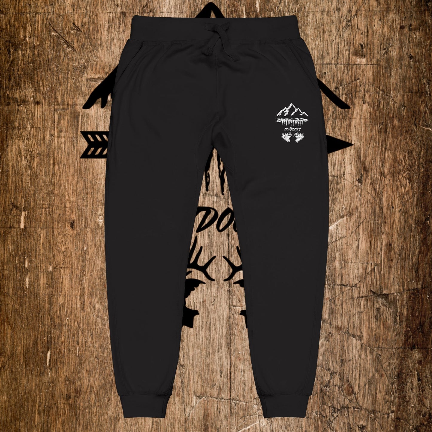 Cozy Fleece Sweatpants (Embroidered)
