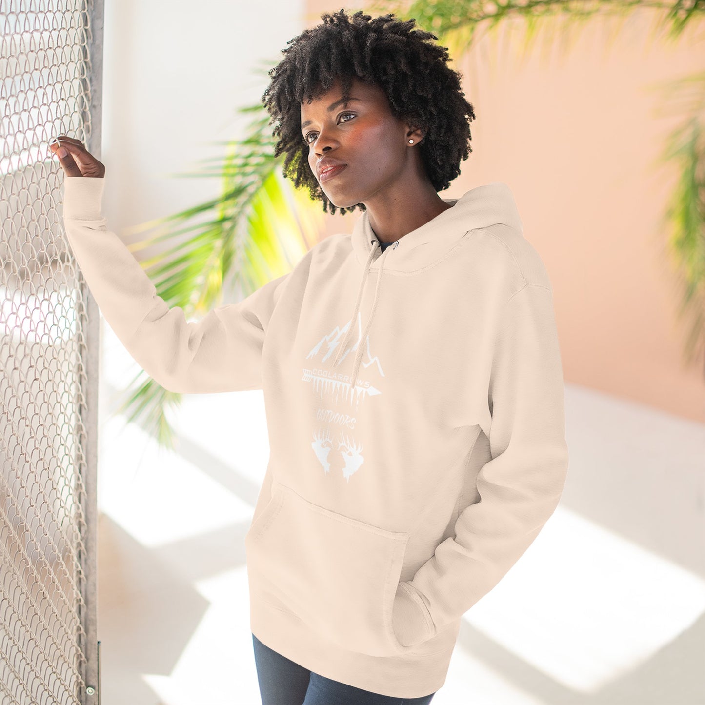 CoolArrows Three-Panel Fleece Hoodie