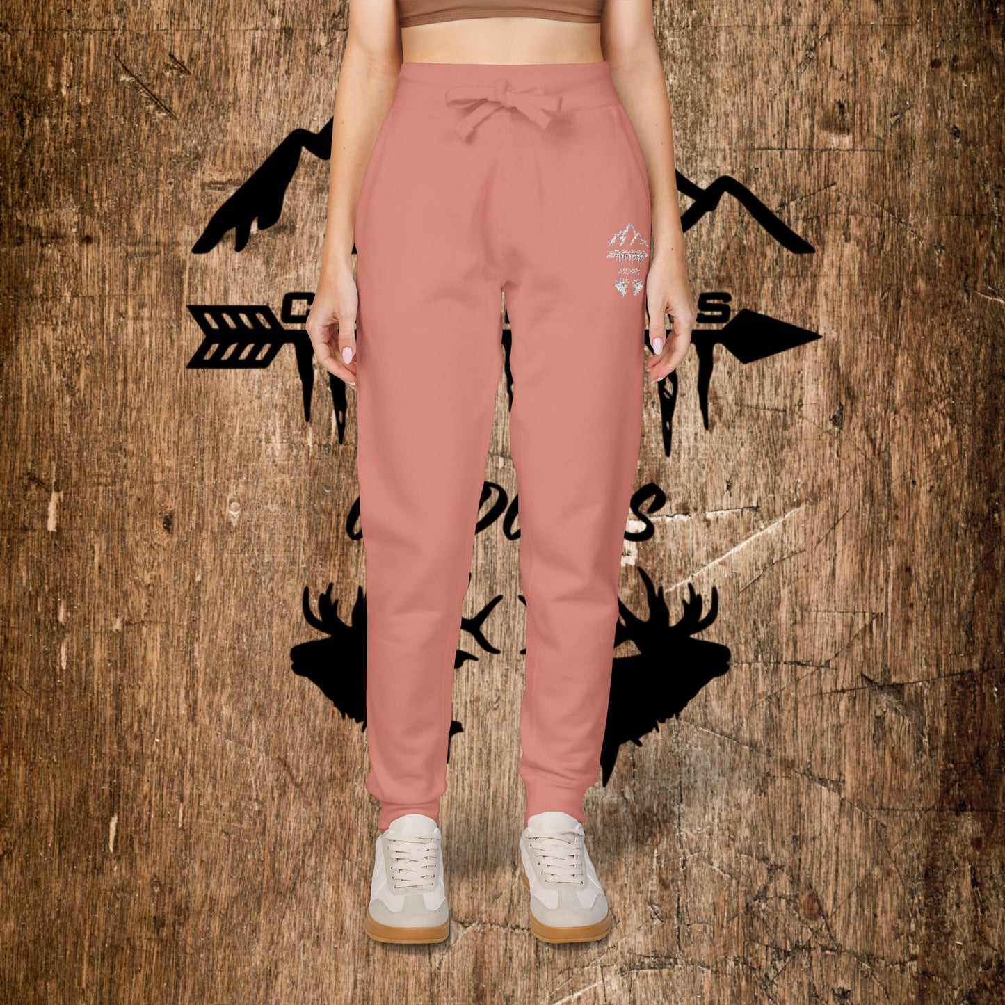 Cozy Fleece Sweatpants (Embroidered)