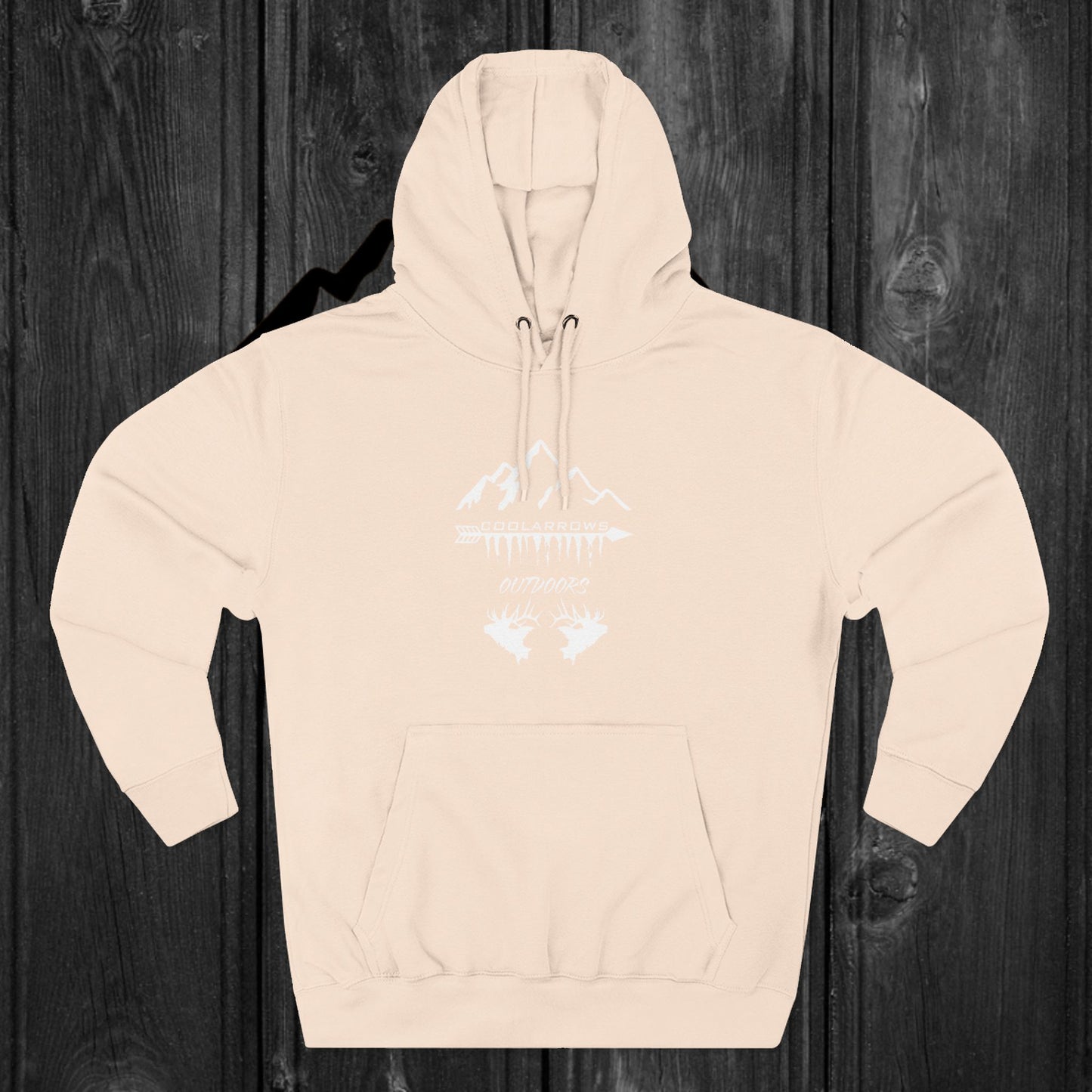 CoolArrows Three-Panel Fleece Hoodie