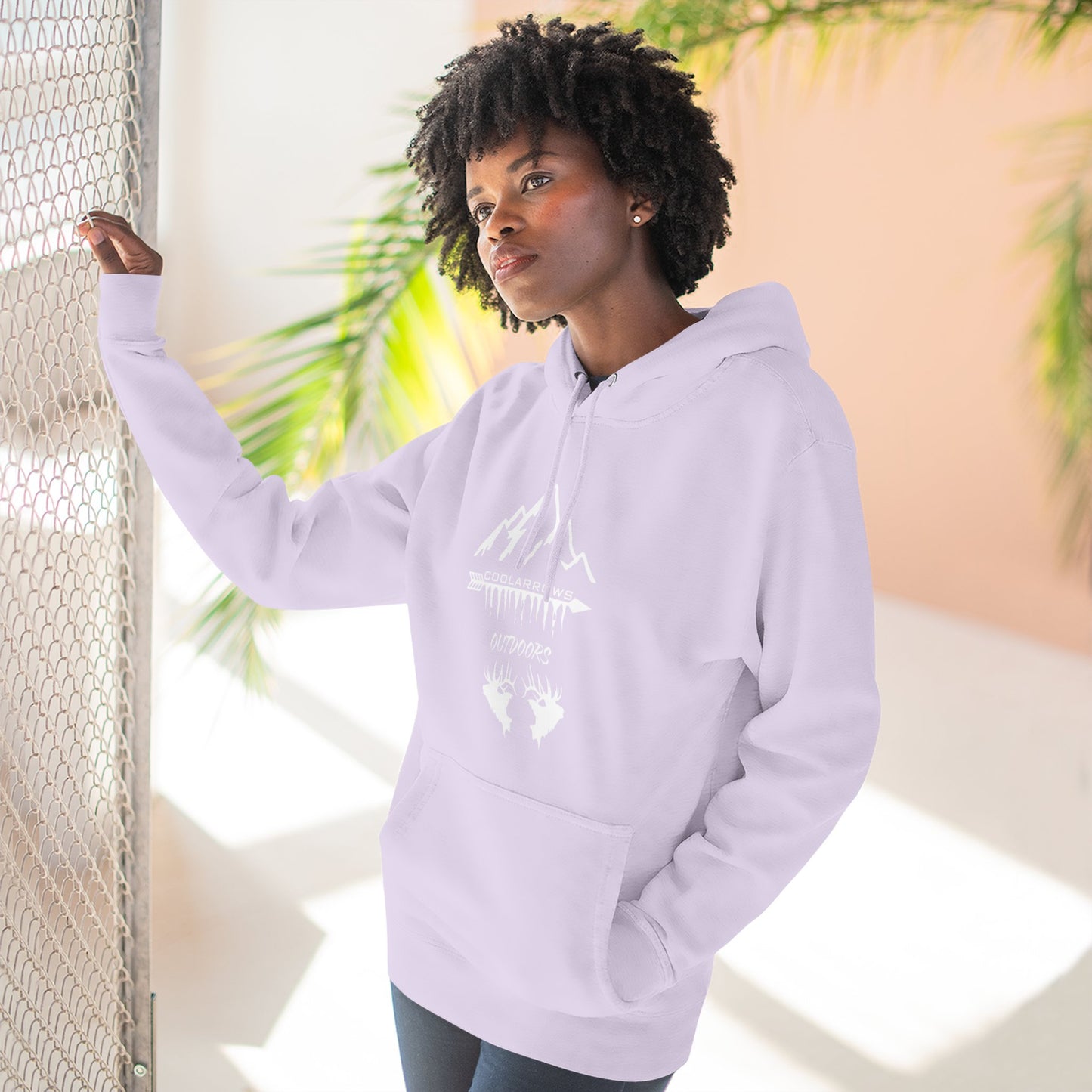CoolArrows Three-Panel Fleece Hoodie