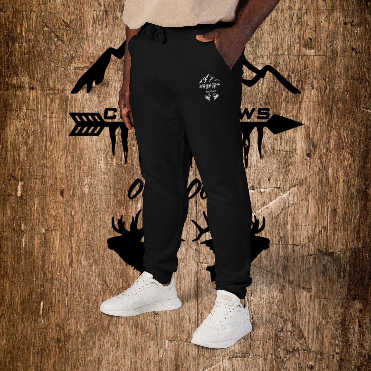 Cozy Fleece Sweatpants (Embroidered)