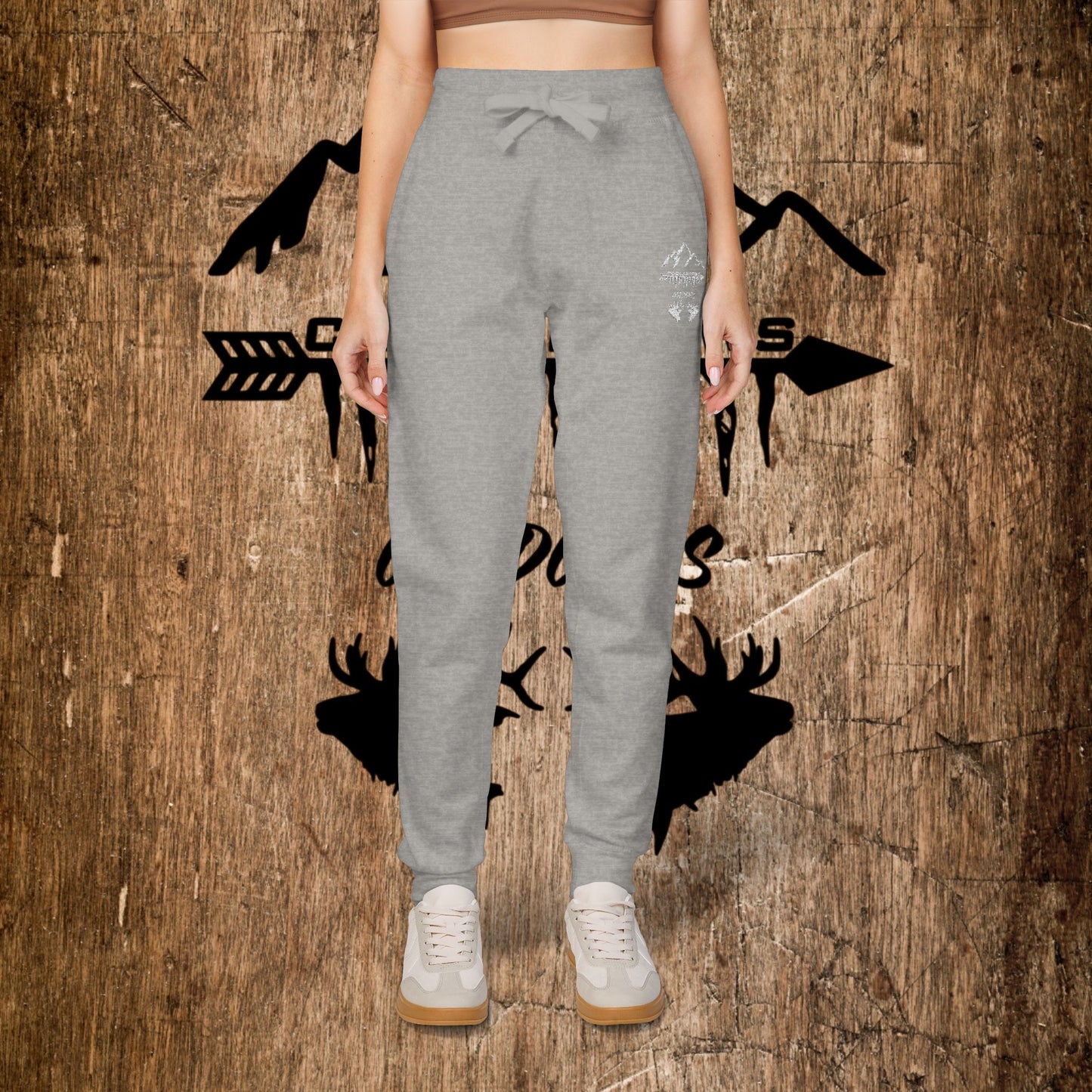Cozy Fleece Sweatpants (Embroidered)
